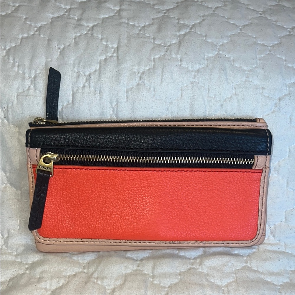 Fossil Multi-Color Wristlet/Wallet